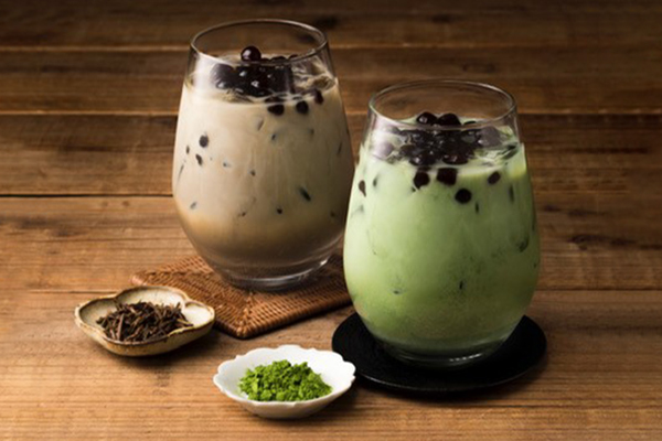 ほうじ茶タピオカラテ（アイス）抹茶タピオカラテ（アイス）