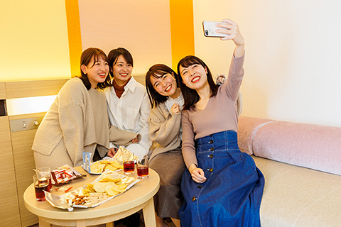 女子旅にもおすすめ